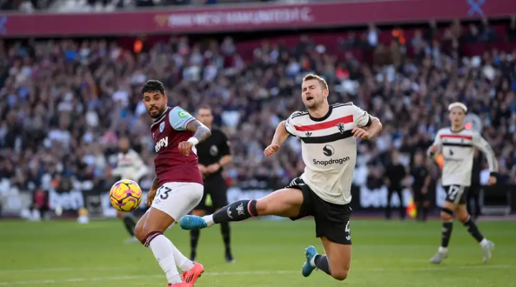Hasil West Ham United vs Manchester United, Liga Inggris 2024/25. Foto: Getty Images Sport